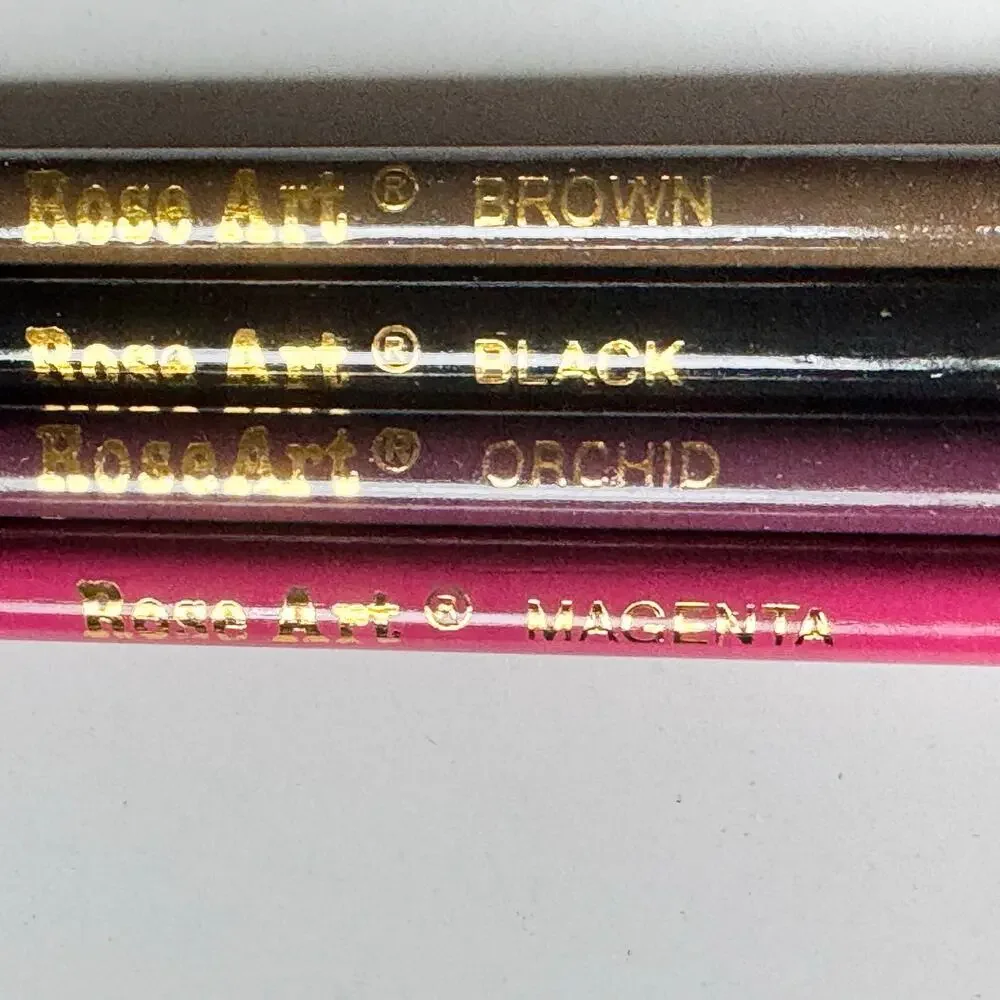 RoseArt colored pencils set of 15 Vintage 2004 New Old Stock Y2K